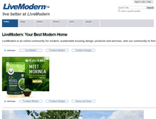 Tablet Screenshot of livemodern.com